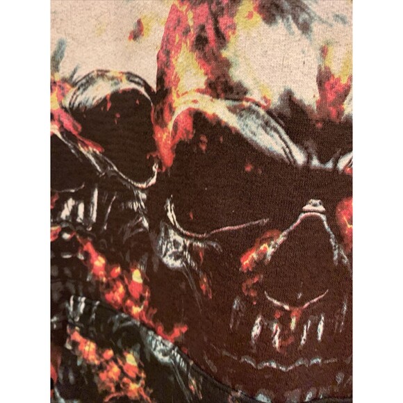 Boohoo Man Men's Graphic Print Sweatshirt Hoodie Size Small Black - Picture 10 of 16